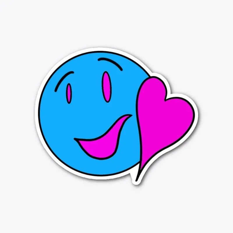 Smiley Lubs Sticker